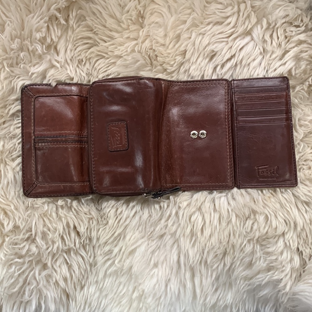 Gently Used Fossil Wallet - image 4